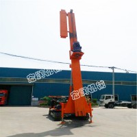 車載式地基打樁機(jī) 折疊臂長(zhǎng)螺旋鉆孔機(jī)