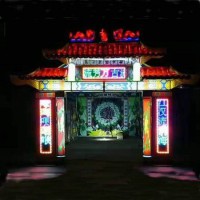白事鐵架子靈棚圖片設(shè)計(jì)美觀結(jié)構(gòu)合理