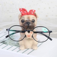 擺件創意禮品衛生間浴室洗手臺裝飾品眼鏡支架可愛眼鏡展示架