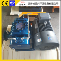 山東廠家直供曝氣設備高效節能低噪音羅茨風機