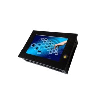 東凌工控雙網(wǎng)口7寸嵌入式觸摸屏一體機(jī)win7/XP