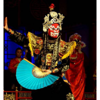 菏澤開場舞蹈鼓舞，魔術變臉小丑，二人轉反串主持小丑