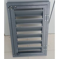 河北任丘防雨鋁合金百葉窗廠家,任丘小區通風口百葉窗廠家