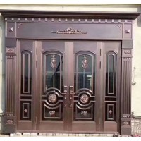 任丘銅門廠家，河北庭院銅門，北京銅門安裝