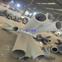 來圖定制建筑鑄鋼節點  鋼結構鑄鋼件