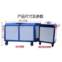 化工煤礦用分體式水切割機除銹機