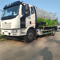 疏通14立方清洗吸污車大型高壓清洗+吸污一體車廠家現(xiàn)車銷售報價表