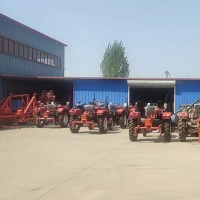 大馬力拖拉機絞磨牽引機橫軸 大功率四缸發動機