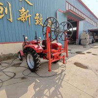 四輪車后裝拉電纜收線機 輸配電架線卷揚機