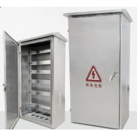 戶外不銹鋼控制箱配電箱防水動力柜監控設備箱室外網絡機柜弱電箱